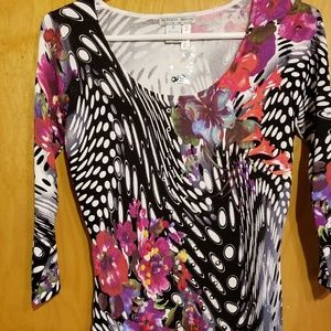 Funky Alberto Makali Top Dainty Sequins on Front S